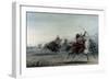 American Indians on Bison Hunt-Alfred Jacob Miller-Framed Art Print