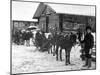 American Infantry Near Arkhangel, Russia, December 1918.-null-Mounted Photographic Print