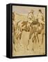 American Jockeys, or Racehorses-Joseph Crawhall-Framed Stretched Canvas