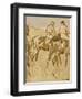 American Jockeys, or Racehorses-Joseph Crawhall-Framed Giclee Print