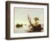 American Lake Scene, 1844-Thomas Cole-Framed Giclee Print