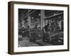 American Lathes Sent under the Lease Lend Act Being Used for Turning Out Gun Parts-null-Framed Photographic Print