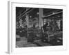 American Lathes Sent under the Lease Lend Act Being Used for Turning Out Gun Parts-null-Framed Photographic Print