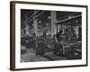 American Lathes Sent under the Lease Lend Act Being Used for Turning Out Gun Parts-null-Framed Photographic Print