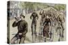 American League Cycles in Pennsylvania Avenue, 1884-Tarker-Stretched Canvas