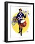 "American Legion Drummer,"October 7, 1933-Edgar Franklin Wittmack-Framed Giclee Print