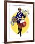 "American Legion Drummer,"October 7, 1933-Edgar Franklin Wittmack-Framed Giclee Print