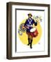 "American Legion Drummer,"October 7, 1933-Edgar Franklin Wittmack-Framed Giclee Print