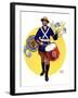 "American Legion Drummer,"October 7, 1933-Edgar Franklin Wittmack-Framed Giclee Print