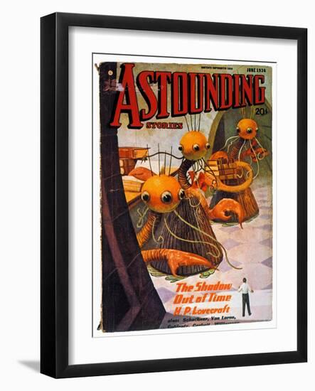 American Magazine Cover-null-Framed Giclee Print