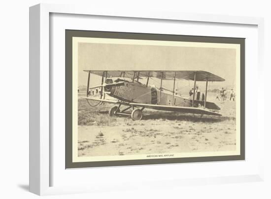 American Mail Airplane-null-Framed Art Print