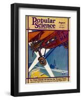 American Mail Plane 1927-null-Framed Art Print