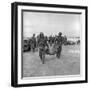 American Marines Carrying a Wounded Child to an Aid Station after the Invasion of Saipan-Peter Stackpole-Framed Photographic Print