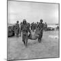 American Marines Carrying a Wounded Child to an Aid Station after the Invasion of Saipan-Peter Stackpole-Mounted Photographic Print
