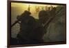 American Marines of 7th Regiment Landing on Beach at Cape Batangan During the Vietnam War-Paul Schutzer-Framed Photographic Print