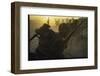 American Marines of 7th Regiment Landing on Beach at Cape Batangan During the Vietnam War-Paul Schutzer-Framed Photographic Print