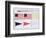 American Maritime Flags and Pennants, from a French Book of Flags, c.1819-null-Framed Giclee Print