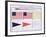 American Maritime Flags and Pennants, from a French Book of Flags, c.1819-null-Framed Giclee Print