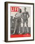 American Maybelle Davis and Jim Cash in Traditional Alpine Fashions, Postwar Germany, July 21, 1947-Walter Sanders-Framed Photographic Print