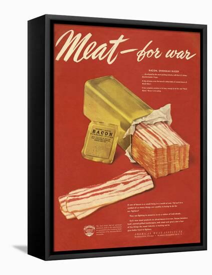 American Meat Institute, USA-null-Framed Stretched Canvas