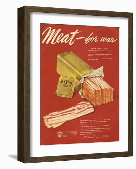 American Meat Institute, USA-null-Framed Giclee Print