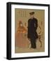 American Merchant Strolling in Yokohama, 1861-Utagawa Sadahide-Framed Giclee Print