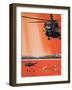 American Mine-Sweeping Helicopter-Wilf Hardy-Framed Giclee Print