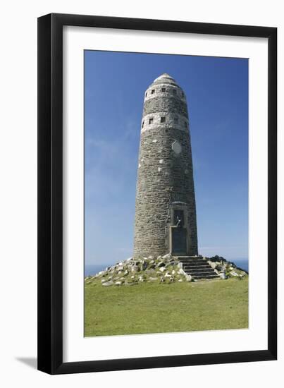 American Monument, Mull of Oa, Islay, Scotland-Peter Thompson-Framed Photographic Print