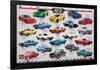 American Muscle Car Evolution-null-Framed Poster