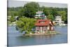 American Narrows' Waterway, St. Lawrence Seaway, Thousand Islands, New York, USA-Cindy Miller Hopkins-Stretched Canvas