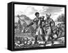 American Natives-Theodor de Bry-Framed Stretched Canvas