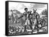 American Natives-Theodor de Bry-Framed Stretched Canvas