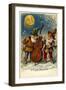 American New Year's Card-null-Framed Giclee Print