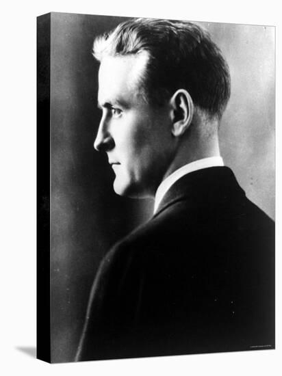 American Novelist Francis Scott Key Fitzgerald-null-Stretched Canvas