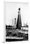 American Oil Wells in Romania-Frank George Carpenter-Framed Photographic Print