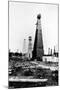 American Oil Wells in Romania-Frank George Carpenter-Mounted Photographic Print