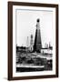 American Oil Wells in Romania-Frank George Carpenter-Framed Photographic Print