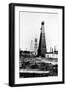 American Oil Wells in Romania-Frank George Carpenter-Framed Photographic Print