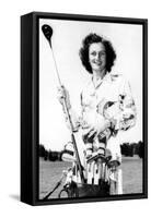 American Olympic Athlete Babe Didrikson, 1954-null-Framed Stretched Canvas