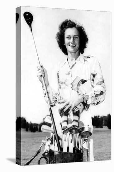 American Olympic Athlete Babe Didrikson, 1954-null-Stretched Canvas