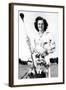 American Olympic Athlete Babe Didrikson, 1954-null-Framed Photo