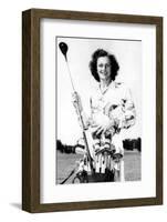 American Olympic Athlete Babe Didrikson, 1954-null-Framed Photo