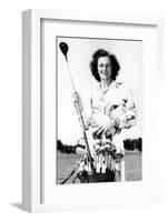 American Olympic Athlete Babe Didrikson, 1954-null-Framed Photo