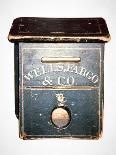 Original Wells Fargo and Co. Letter Box of the Old West, C.1880 (Wood)-American-Giclee Print