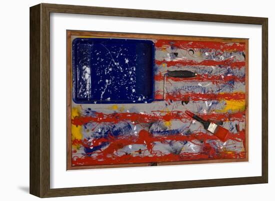 American Paint-Roderick E. Stevens-Framed Giclee Print