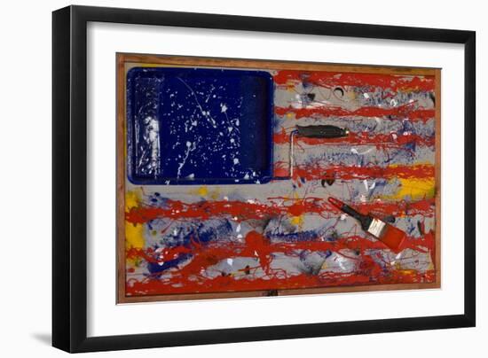 American Paint-Roderick E. Stevens-Framed Giclee Print