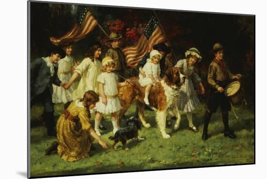 American Parade, 1917-George Sheridan Knowles-Mounted Giclee Print