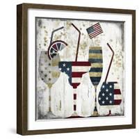 American Party-Color Bakery-Framed Giclee Print