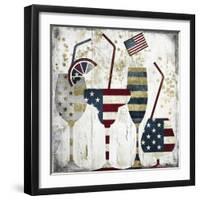 American Party-Color Bakery-Framed Giclee Print