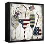 American Party-Color Bakery-Framed Stretched Canvas
